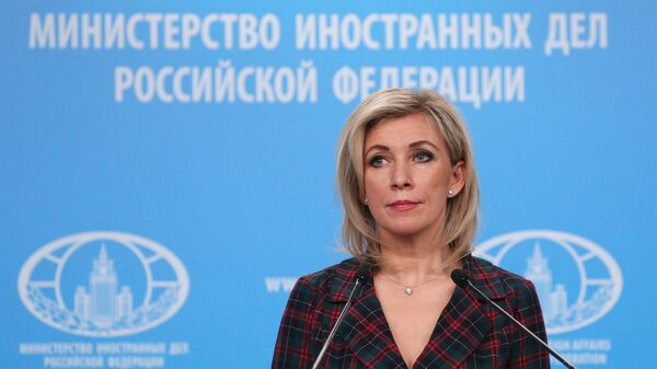 Портпаролка Министарства спољних послова Русије Марија Захарова - Sputnik Србија