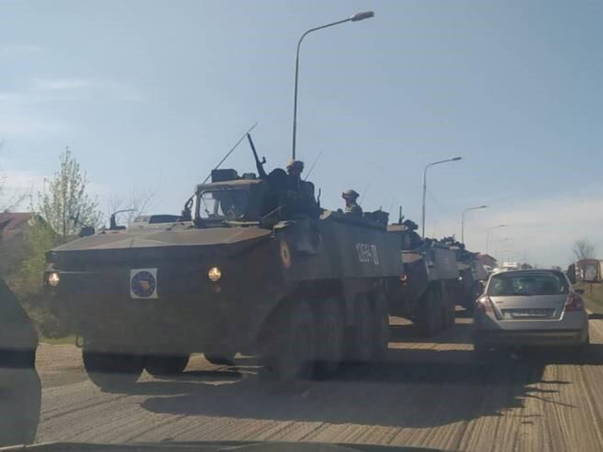 Возила Еуфора на улицама Бањалуке - Sputnik Србија, 1920, 01.11.2025