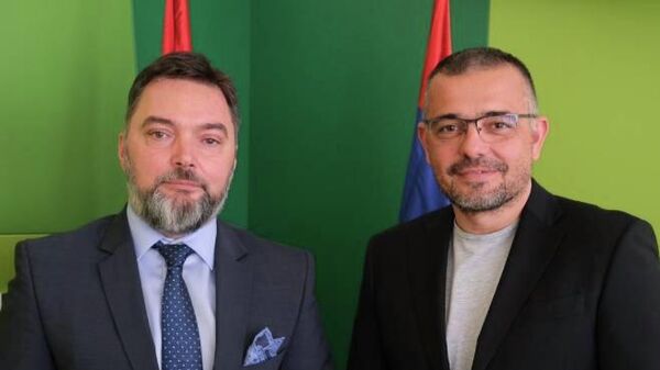 Staša Košarac i Branislav Nedimović - Sputnik Srbija