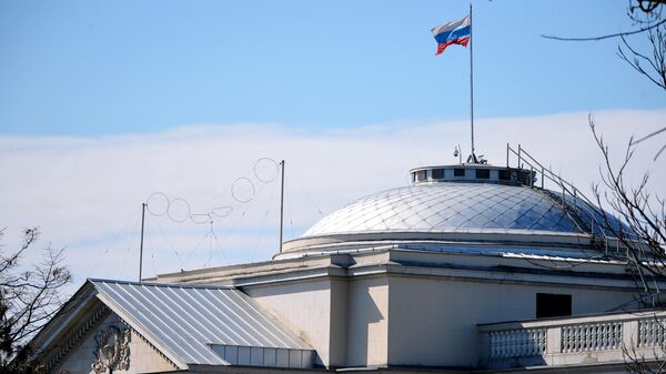 Зграда амбасаде Русије у Варшави - Sputnik Србија