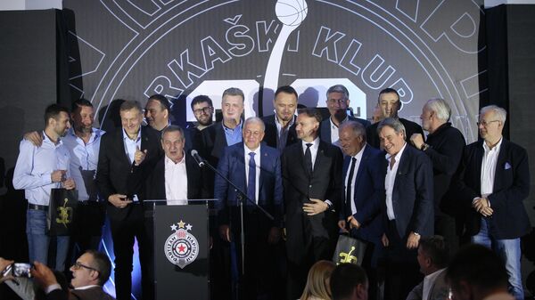 KK Partizan: Proslava 30 godina od titule prvaka Evrope - Sputnik Srbija