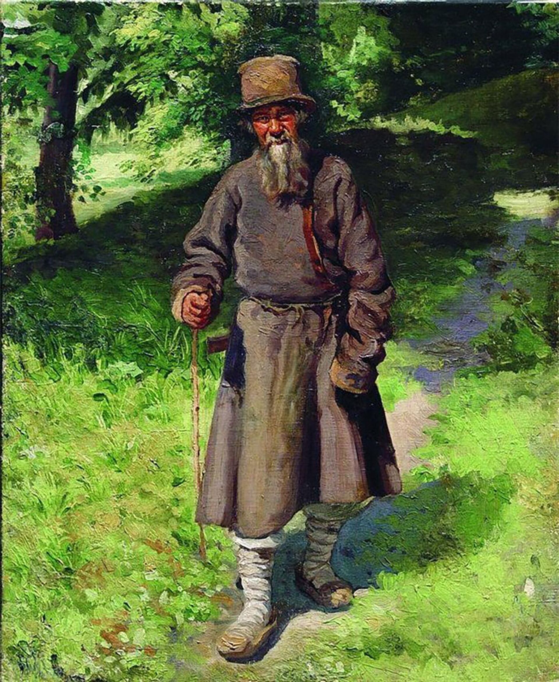 Slika Nikolaja Jarošenka Kmet u šumi - Sputnik Srbija, 1920, 19.04.2022