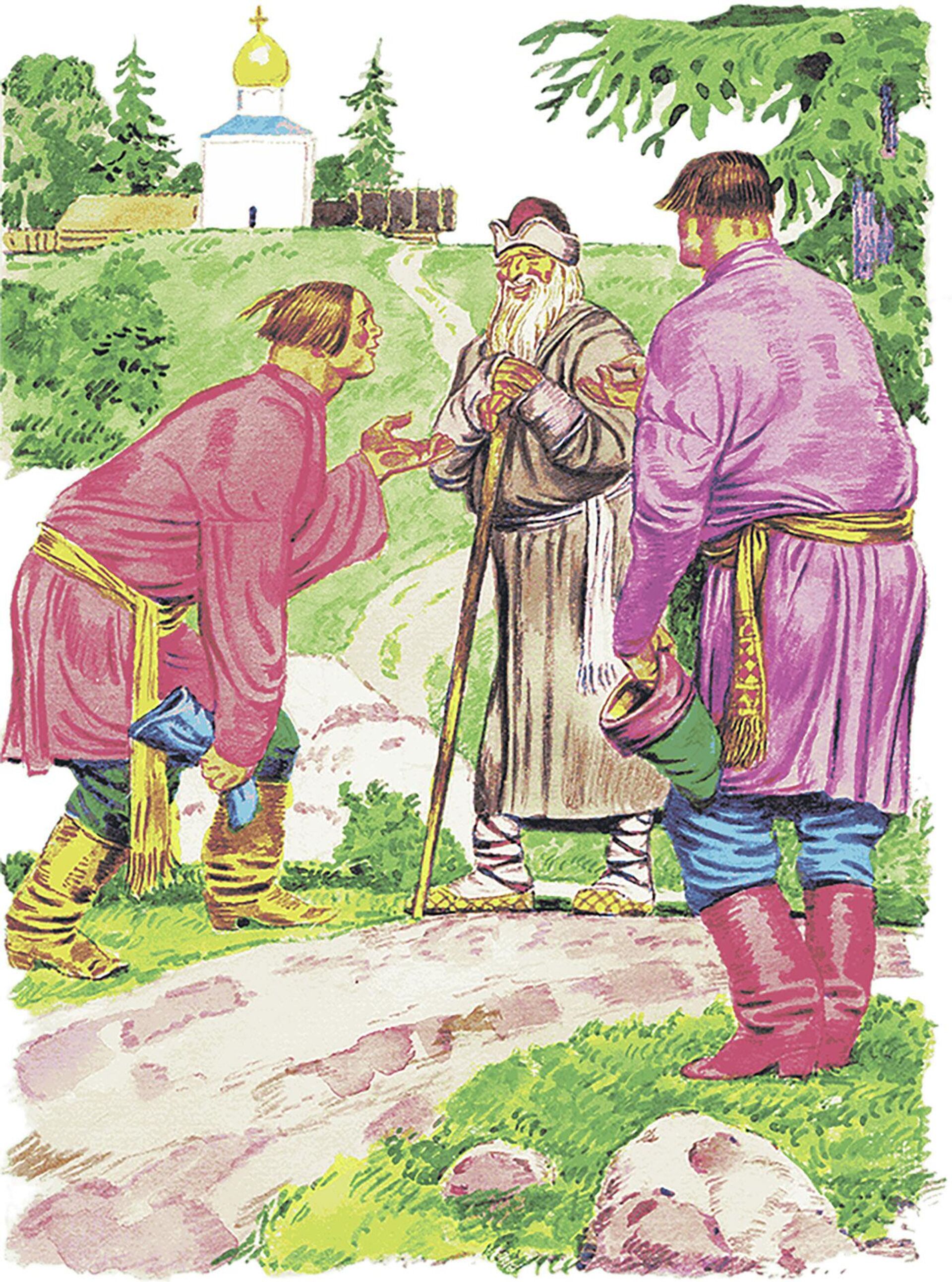 Иллюстрация из книги Сказки о русских богатырях - Sputnik Србија, 1920, 19.04.2022