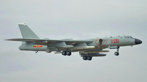 Kineski strateški bombarder H-6K - Sputnik Srbija