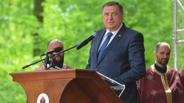 Milorad Dodik u Donjoj Gradini - Sputnik Srbija