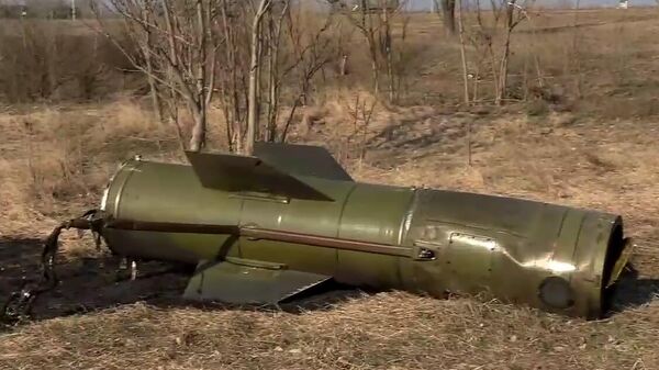 Deo ukrajinske rakete Točka U u predgrađu Melitopolja - Sputnik Srbija