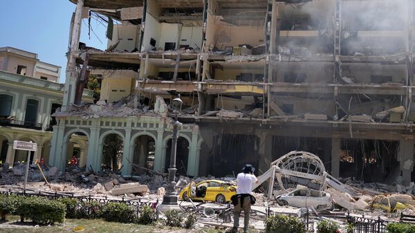 Eksplozija u hotelu Saratoga u centru Havane - Sputnik Srbija