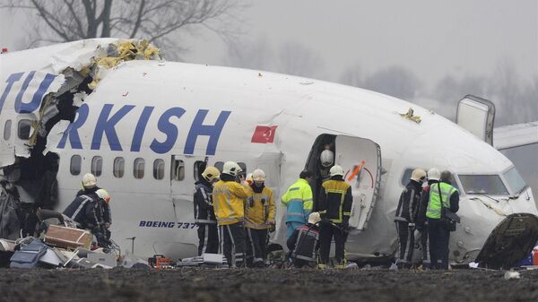 Pad turskog putničkog aviona u Holandiji 2009. godine - Sputnik Srbija