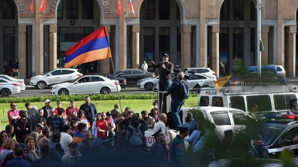 Protesti u Jerevanu, Jermenija - Sputnik Srbija
