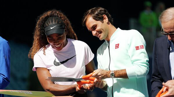 Rodžer Federer i Serena Vilijams - Sputnik Srbija