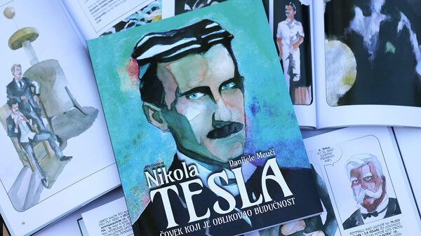 Grafički roman „Tesla - čovek koji je oblikovao budućnost“ - Sputnik Srbija