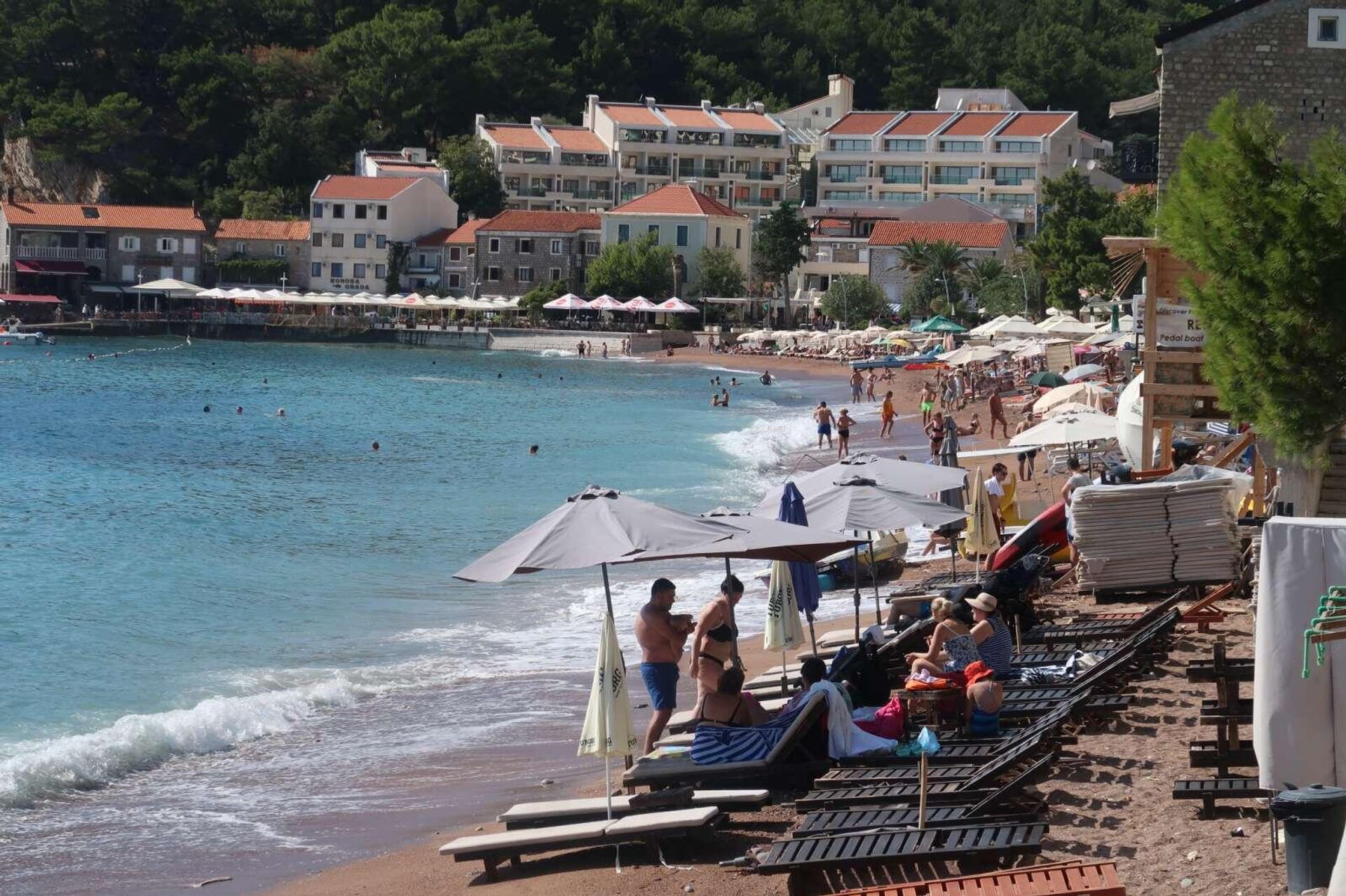 Plaža u Petrovcu Plaža u Petrovcu - Sputnik Srbija, 1920, 29.07.2023