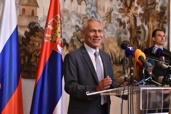 Obeležavanje Dana Rusije u ambasadi u Beogradu - Sputnik Srbija