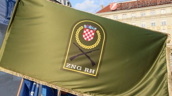 Zastava Zbora narodne garde Hrvatske - Sputnik Srbija