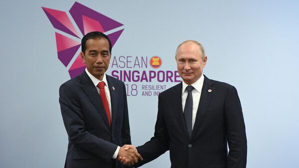 Susret predsednika Rusije i predsednika Indonezije - Sputnik Srbija