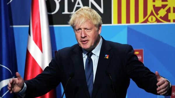 Britanski premijer Boris Džonson  - Sputnik Srbija