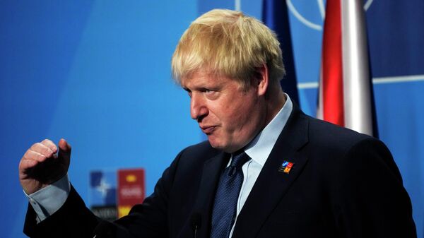 Britanski premijer Boris Džonson  - Sputnik Srbija