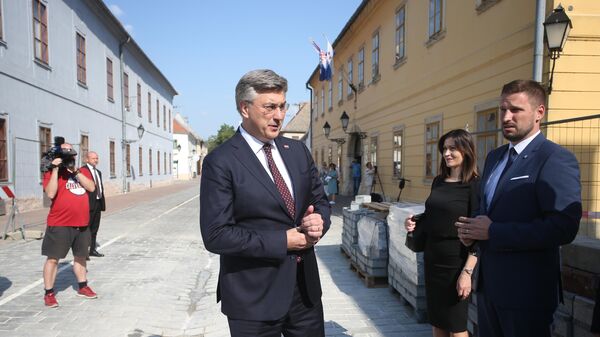 Hrvatski premijer Andrej Plenković - Sputnik Srbija