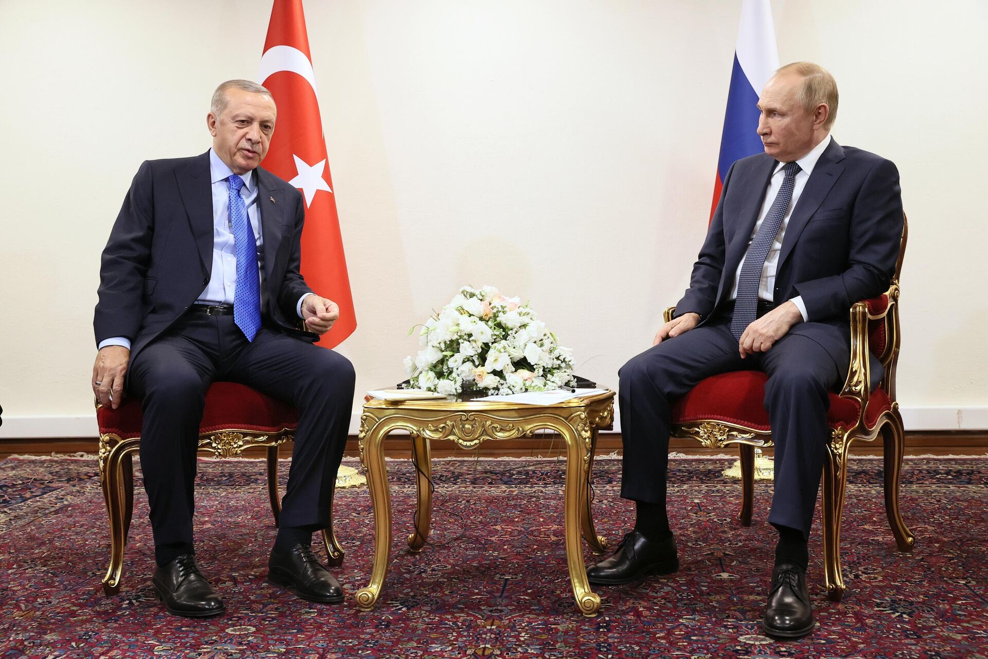 Vladimir Putin i Redžep Tajip Erdogan u Teheranu - Sputnik Srbija, 1920, 15.11.2022