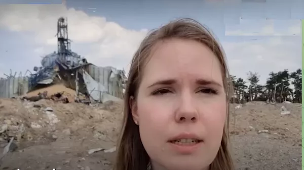 Nemačka novinarka Alina Lip  - Sputnik Srbija