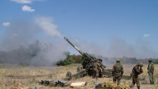 Ruski artiljerci u Hersonskoj oblasti - Sputnik Srbija