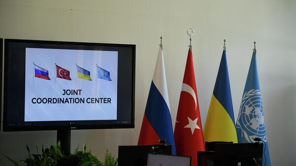  Почетак рада заједничког координационог центра за жито у Истанбулу. - Sputnik Србија