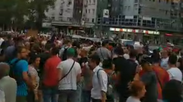 Protest u Novom Sadu - Sputnik Srbija