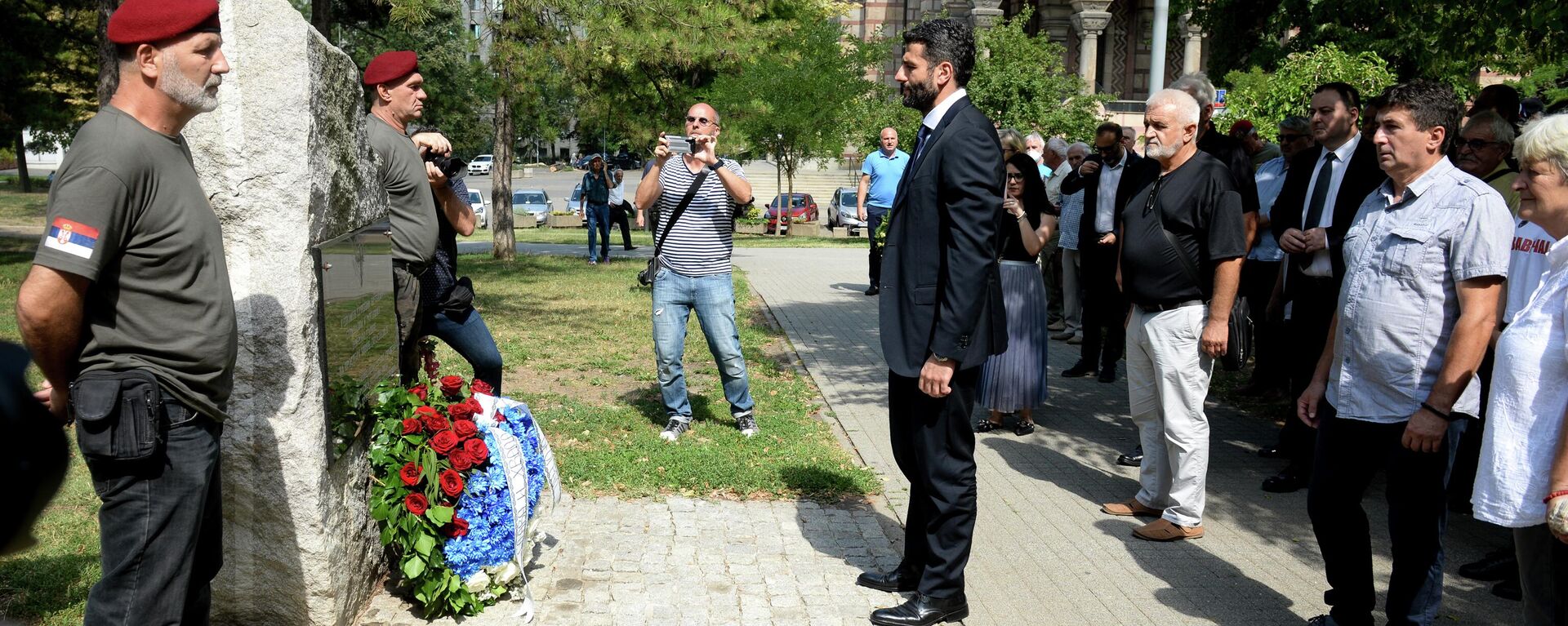Pomen žrtvama Oluje, gradonačelnik Beograda Aleksandar Šapić - Sputnik Srbija, 1920, 04.08.2022