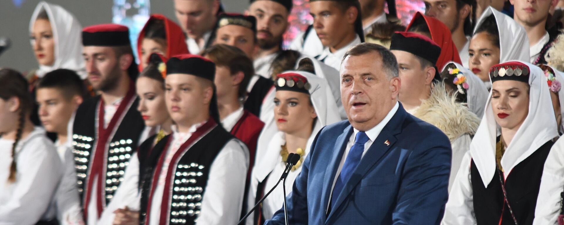 Milorad Dodik na Danu sećanja na stradale i prognane u akciji Oluja - Sputnik Srbija, 1920, 04.08.2022