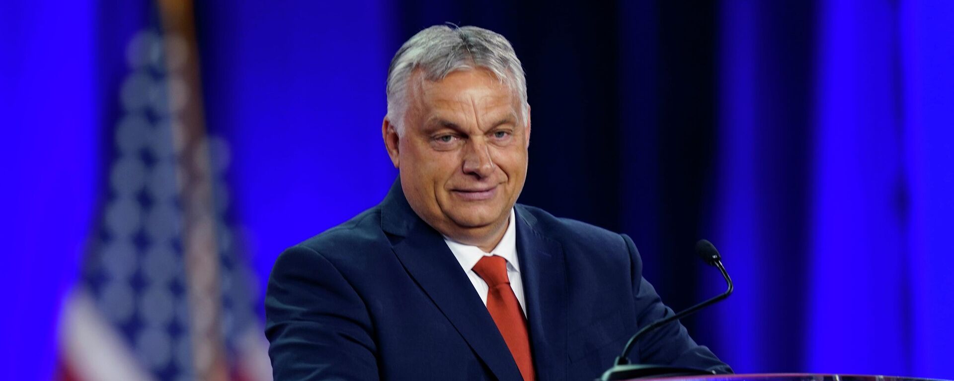 Mađarski premijer Viktor Orban govori na Konferenciji konzervativne političke akcije (CPAC) u Dalasu - Sputnik Srbija, 1920, 05.08.2022