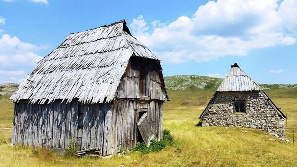 Старе куће на планини у Црној Гори - Sputnik Србија