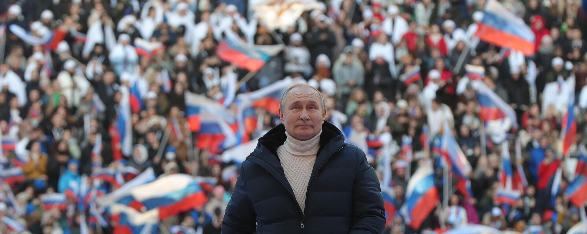 Vladimir Putin na koncertu povodom pridruživanja Krima Rusiji - Sputnik Srbija, 1920, 07.08.2022
