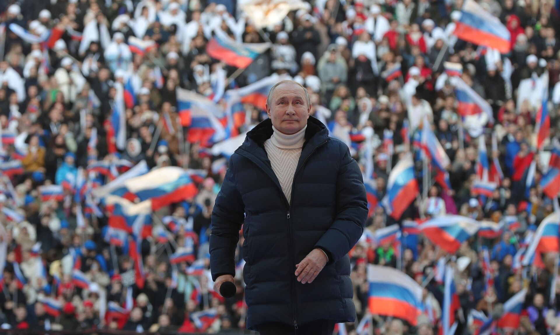 Vladimir Putin na koncertu povodom pridruživanja Krima Rusiji - Sputnik Srbija, 1920, 19.12.2022