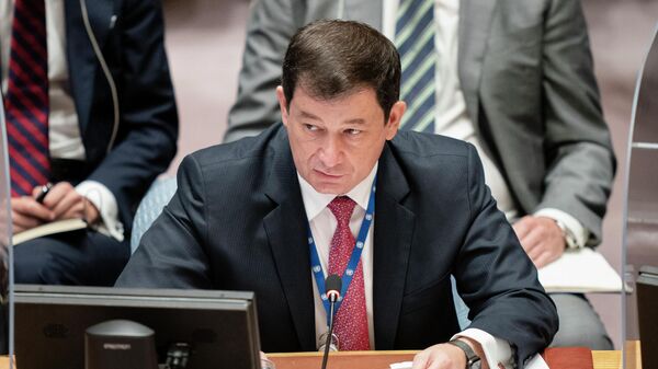 Prvi zamenik stalnog predstavnika Rusije u UN Dmitrij Poljanski - Sputnik Srbija