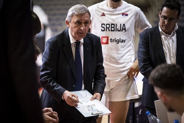 Svetislav Kari Pešić – selektor košarkaške reprezetacije Srbije - Sputnik Srbija