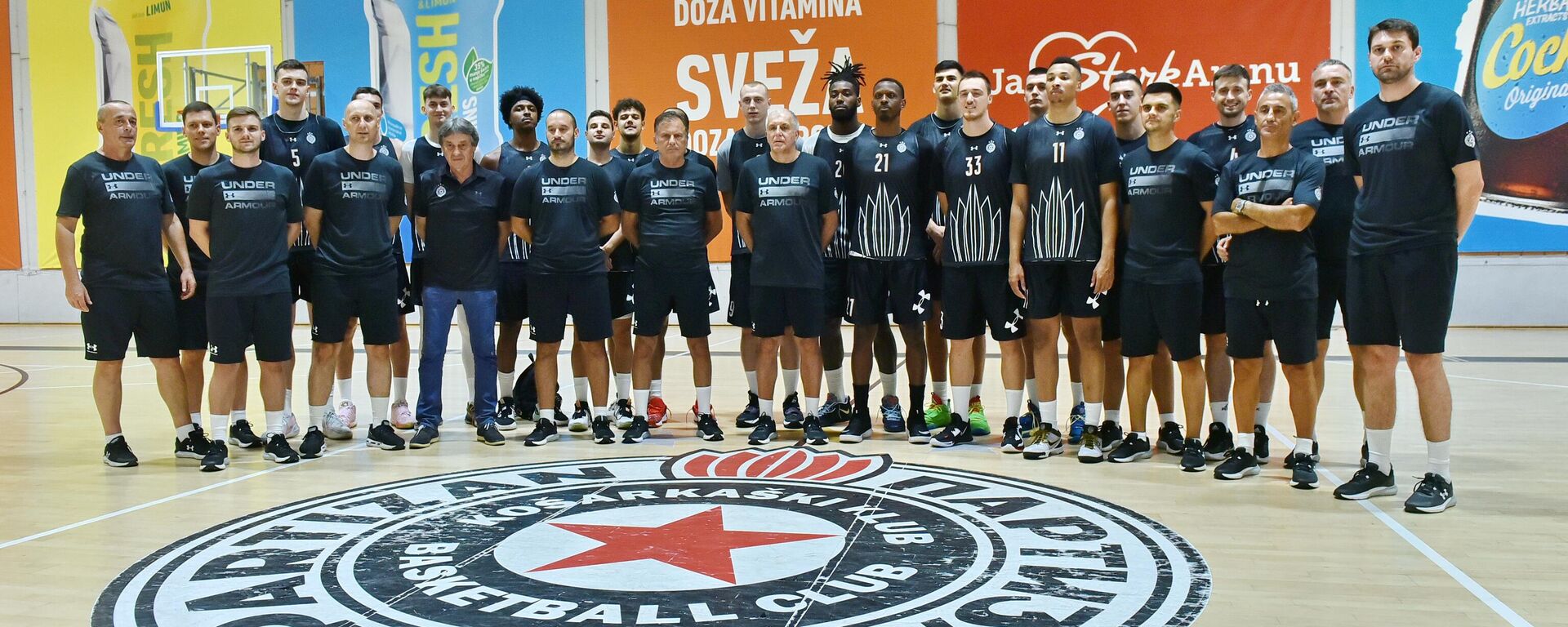 Košarkaši Partizana na prvom treningu u okviru priprema za novu sezonu - Sputnik Srbija, 1920, 01.10.2022