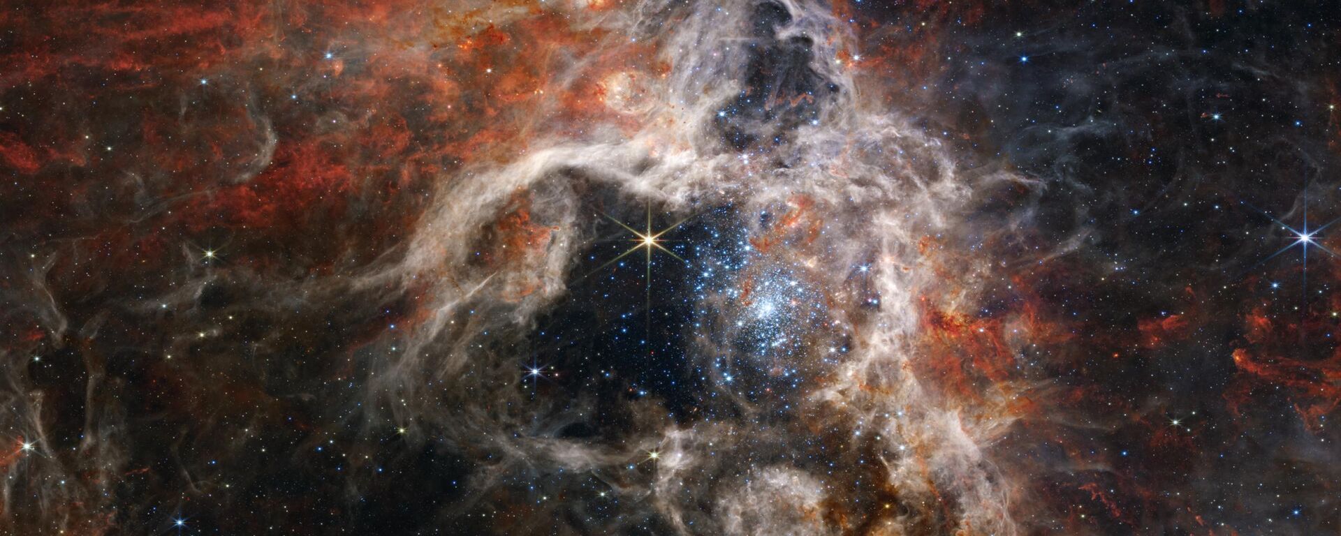 Tarántula cósmica captada por el telescopio James Webb. - Sputnik Srbija, 1920, 08.09.2022