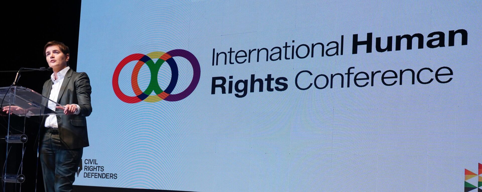 Ana Brnabić na Međunarodnoj konferenciji o ljudskim pravima - Sputnik Srbija, 1920, 13.09.2022