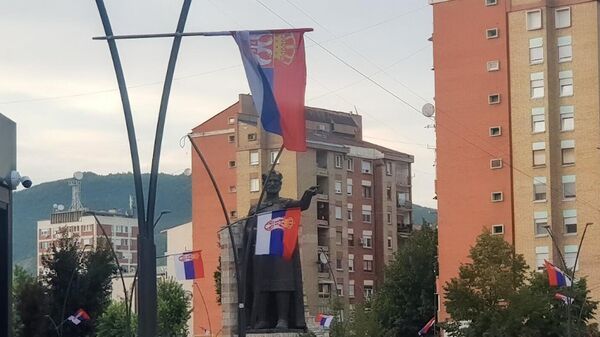 Obeležavanje Dana srpskog jedinstva, slobode i nacionalne zastave u srpskim sredinama na KiM - Sputnik Srbija