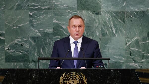 Beloruski ministar spoljnih poslova Vladimir Makej - Sputnik Srbija