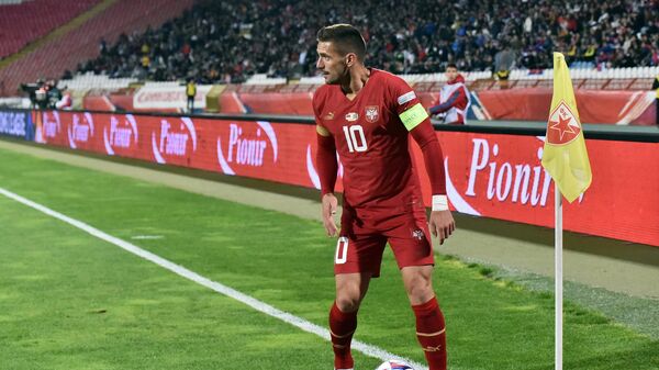 Kapiten fudbalske reprezentacije Srbije Dušan Tadić - Sputnik Srbija