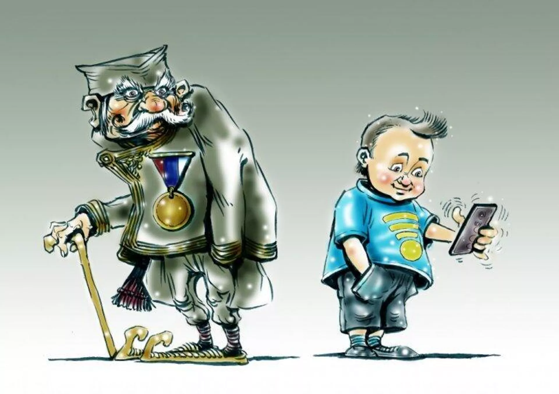 Karikatura Gorana Ćeličanina - Sputnik Srbija, 1920, 28.09.2022