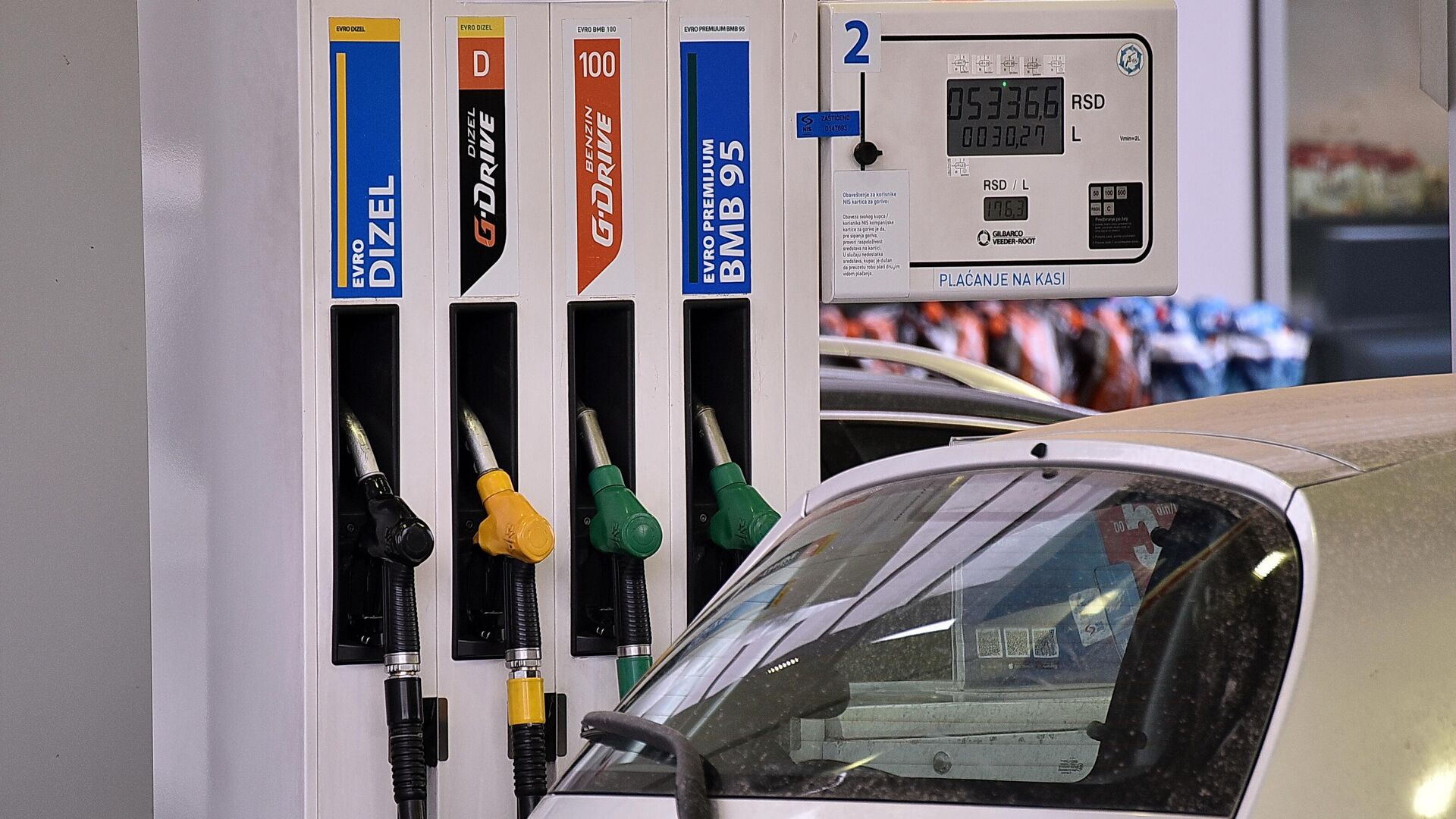 опубликованы новые цены на топливо в Сербии