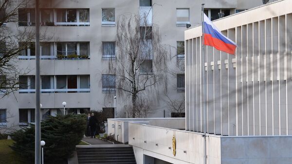 Zgrada stalnog predstavništva Rusije u UN u Ženevi - Sputnik Srbija
