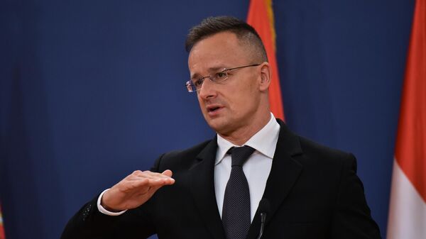 Министар иностраних послова и трговине Мађарске Петер Сијарто - Sputnik Србија