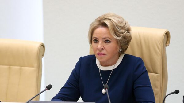 Predsedavajuća Saveta Federacije Rusije Valentina Matvijenko - Sputnik Srbija