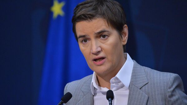 Predsednica Vlade Republike Srbije Ana Brnabić - Sputnik Srbija