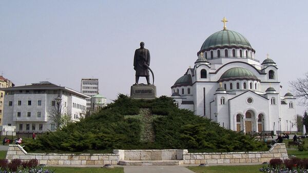 Споменик Карађорђу и Храм Светог Саве - Sputnik Србија