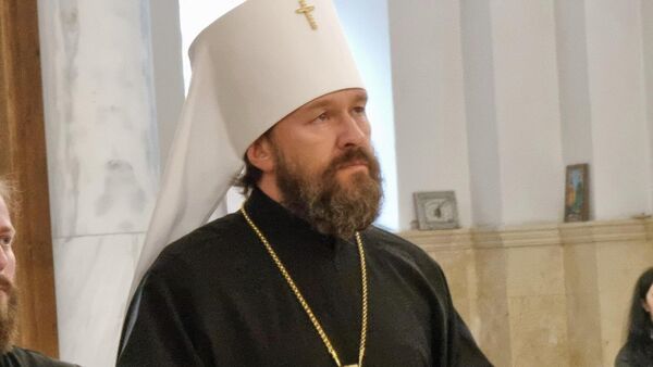 Митрополит будимпештански и мађарски Руске православне цркве Иларион Алфејев - Sputnik Србија