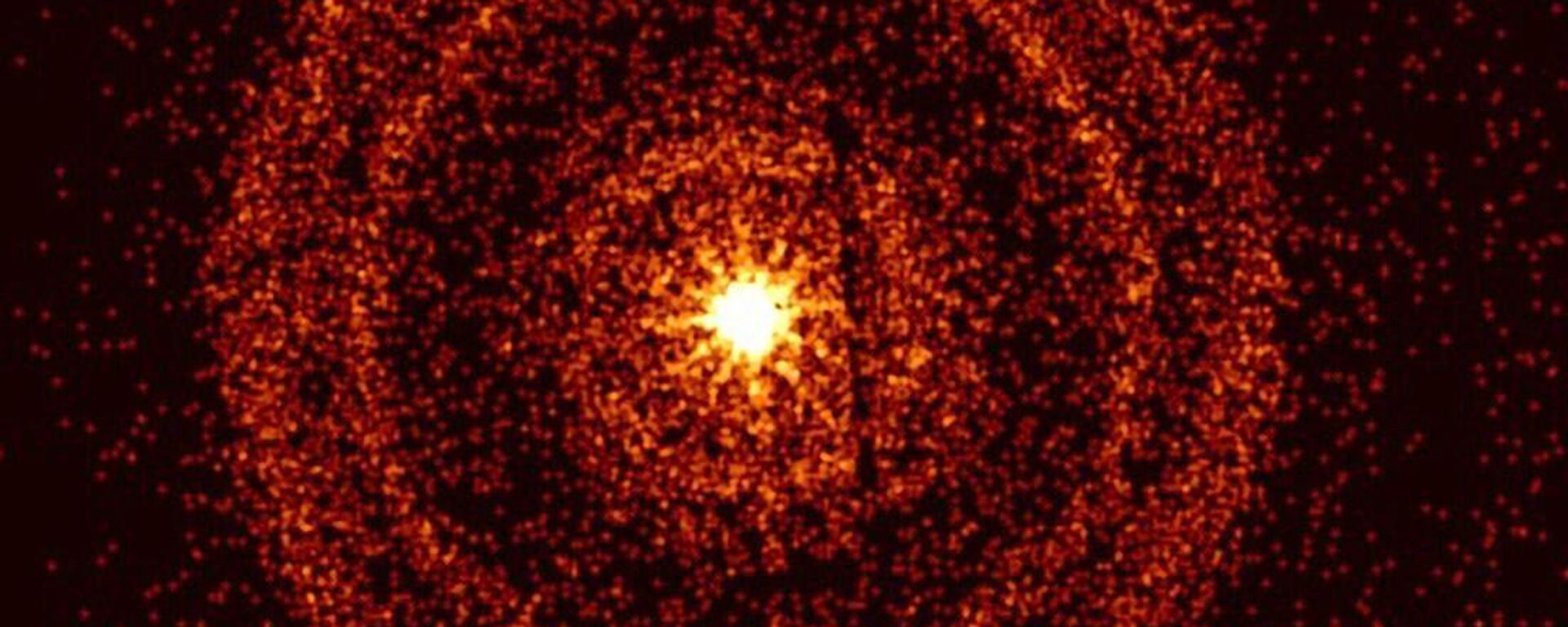 Osvetljenost GRB 221009A približno jedan sat nakon detekcije - Sputnik Srbija, 1920, 18.10.2022